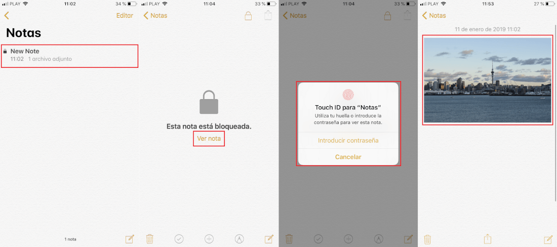 use password for photos on iPhone with iOS