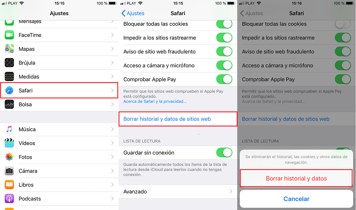 how to clear the cache of your iPhone or iPad with iOS