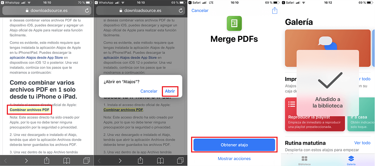 merge multiple PDF files into one
