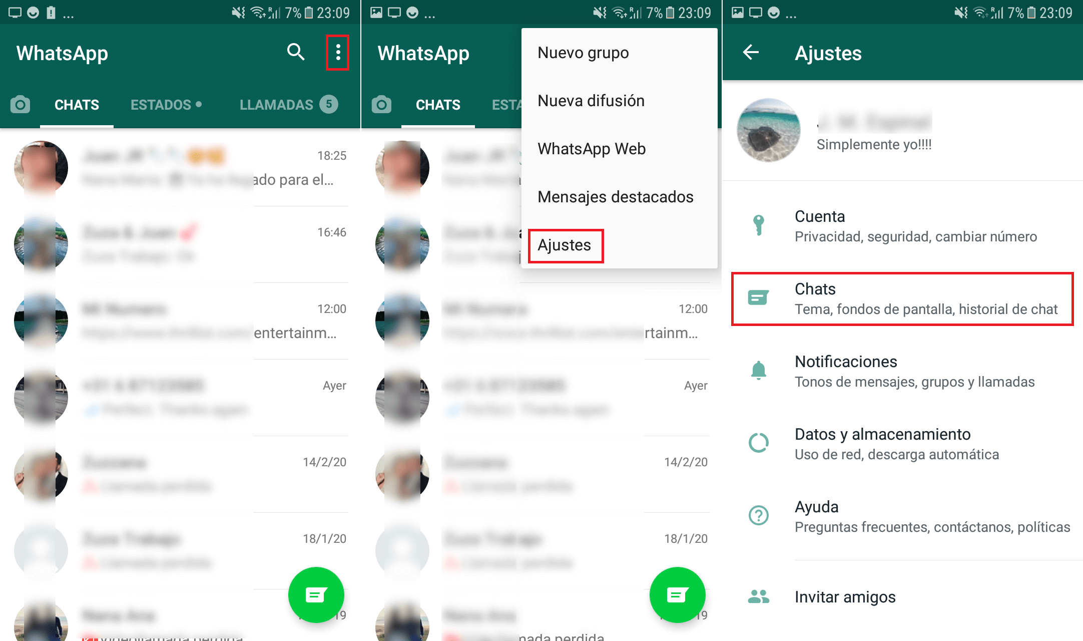 Whatsapp Dark Mode for android and iPhone