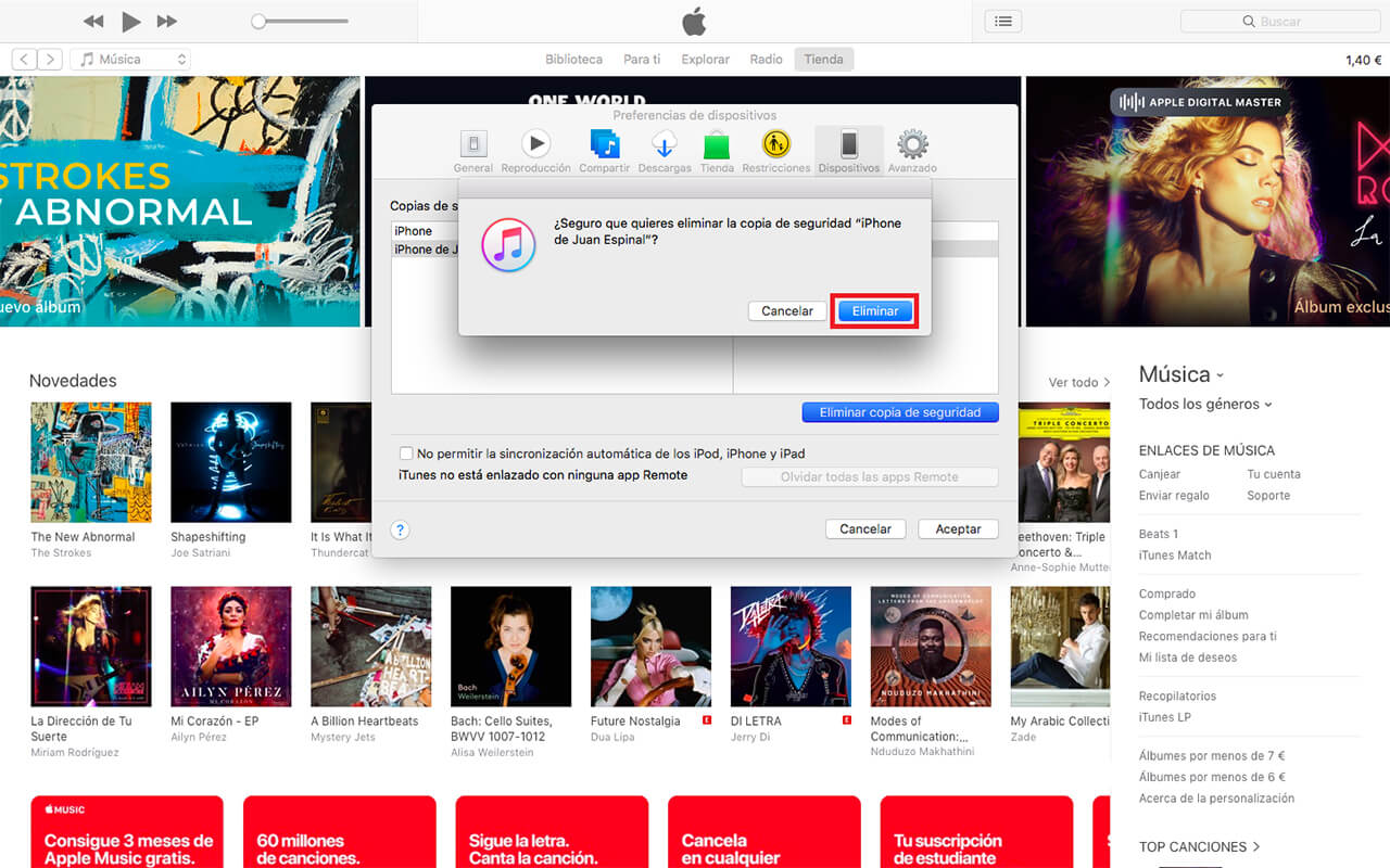free up storage space on Mac by deleting your iPhone backups