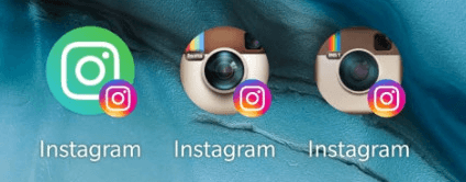 change instagram icon on Android