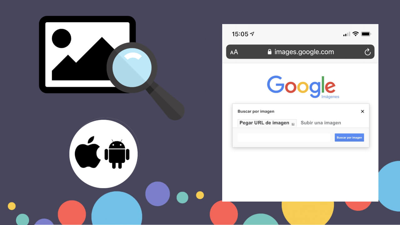 how to perform an image search in google from your iphone or android