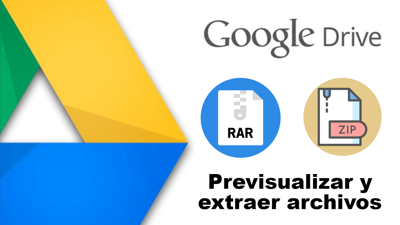 How to extract and preview the compressed files in a ZIP or RAR file from Google Drive