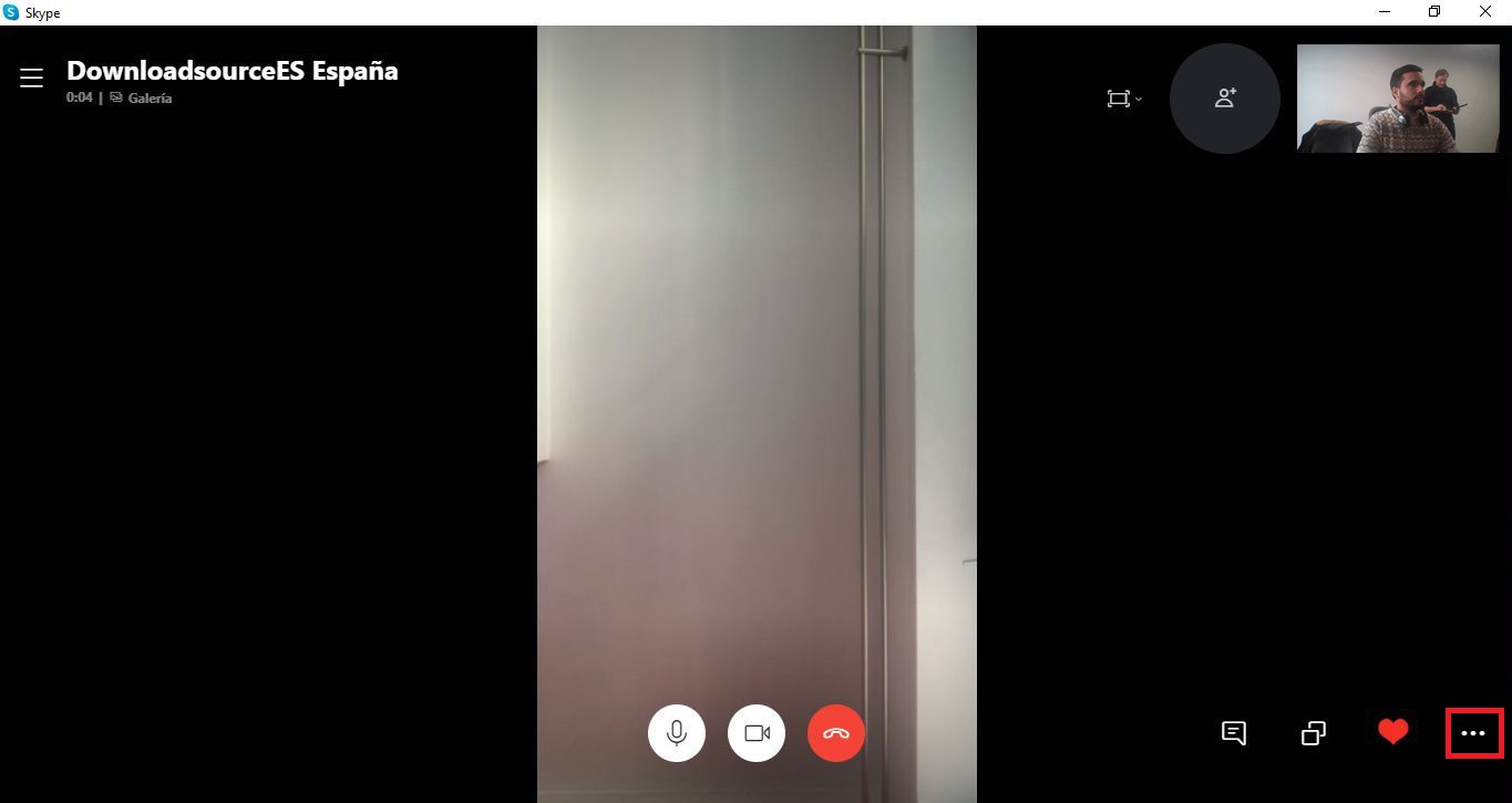 blurred background in skype video calling
