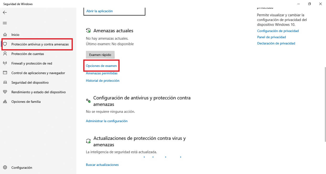 scan specific files and folders with windows defender on windows 10