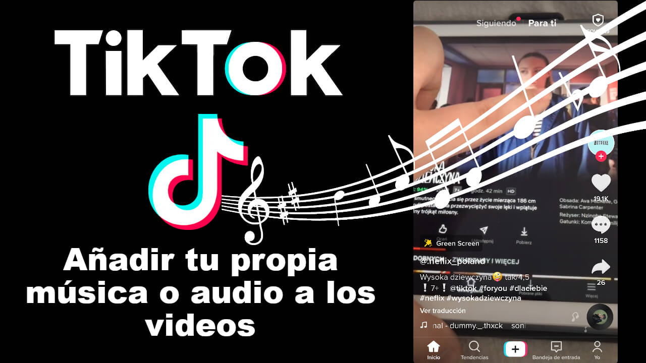 know how to add any audio or music to your TikTok videos